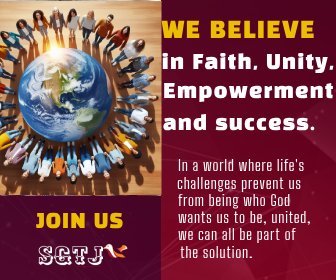 SGTJ - We believe in unity, Jesus' love, and service.