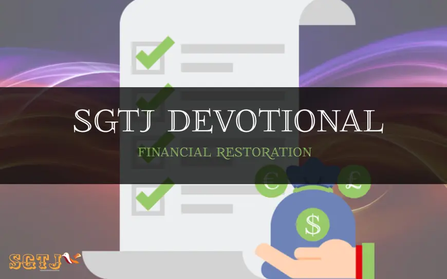 Uplift Devotional - Financial Restoration