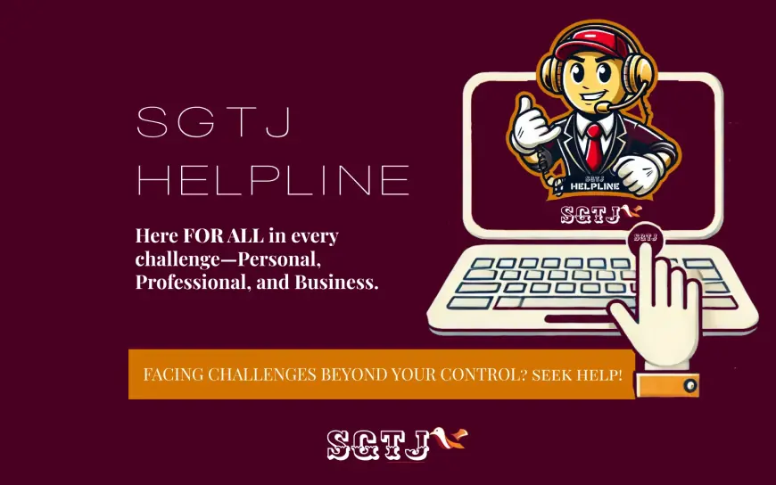 Facing challenges beyond your control?  Seek Help!